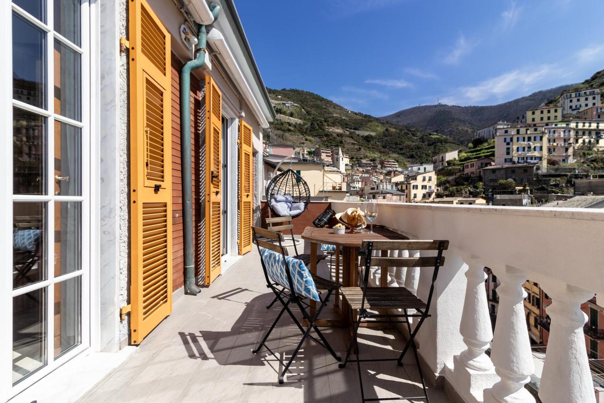 Appartamento Giadera Penthouse 5Terreparco Riomaggiore Esterno foto