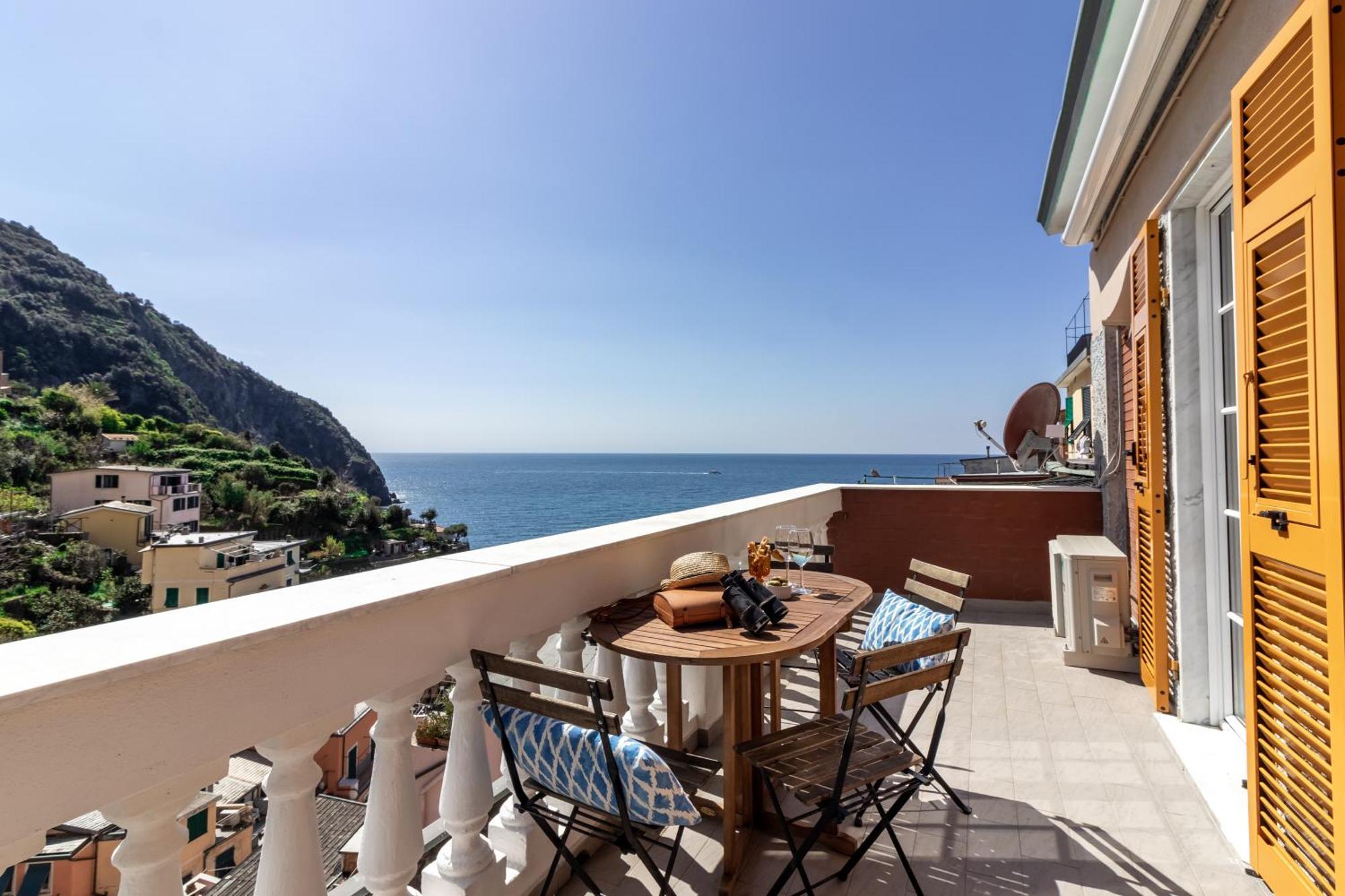 Appartamento Giadera Penthouse 5Terreparco Riomaggiore Esterno foto